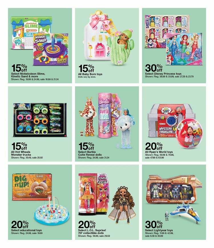 Target Weekly Ad from October 30