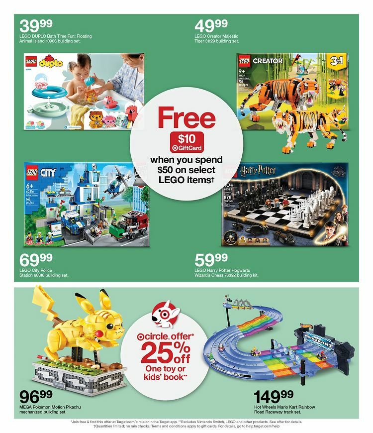 Target Weekly Ad from October 30