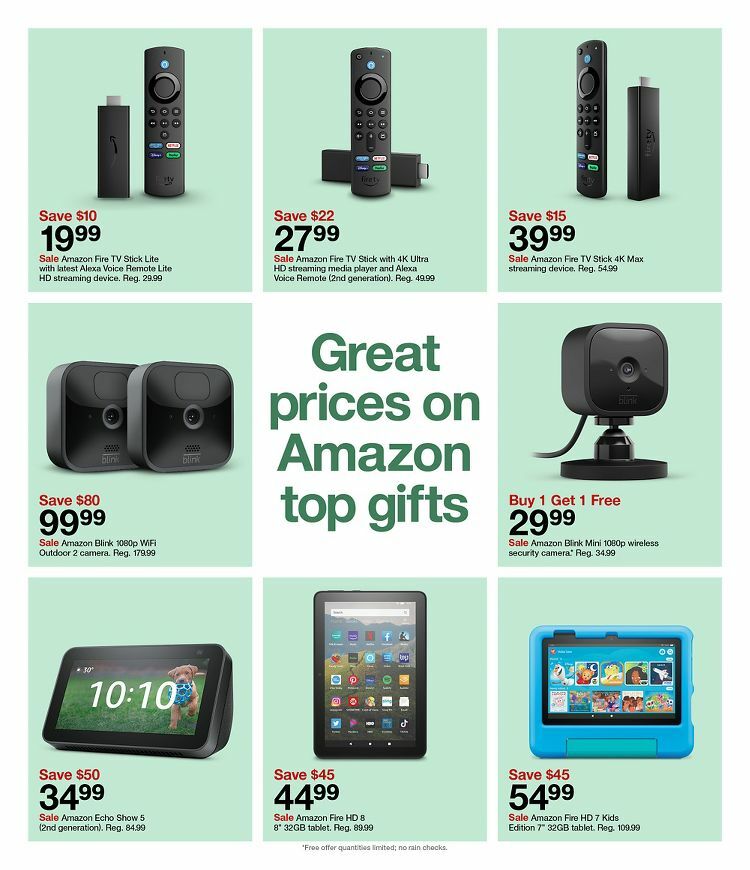 Target Weekly Ad from October 30