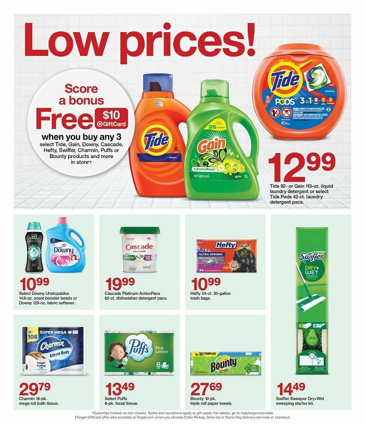 Target Weekly Ad from October 30