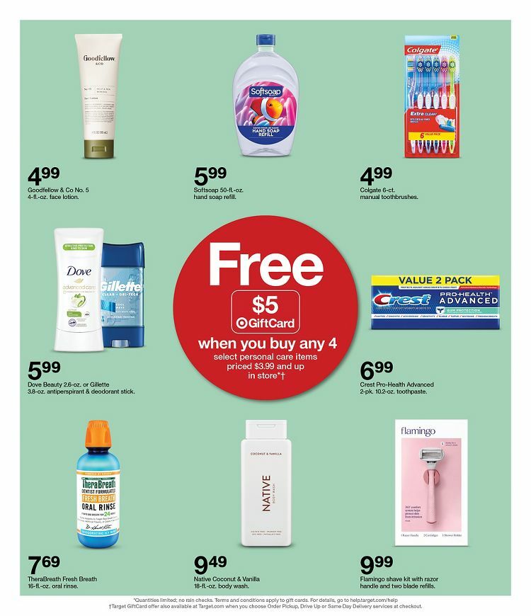 Target Weekly Ad from October 30