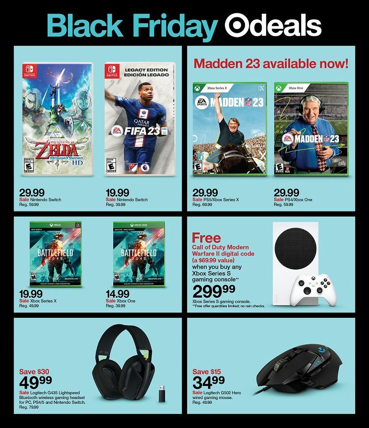 Target Weekly Ad from October 30