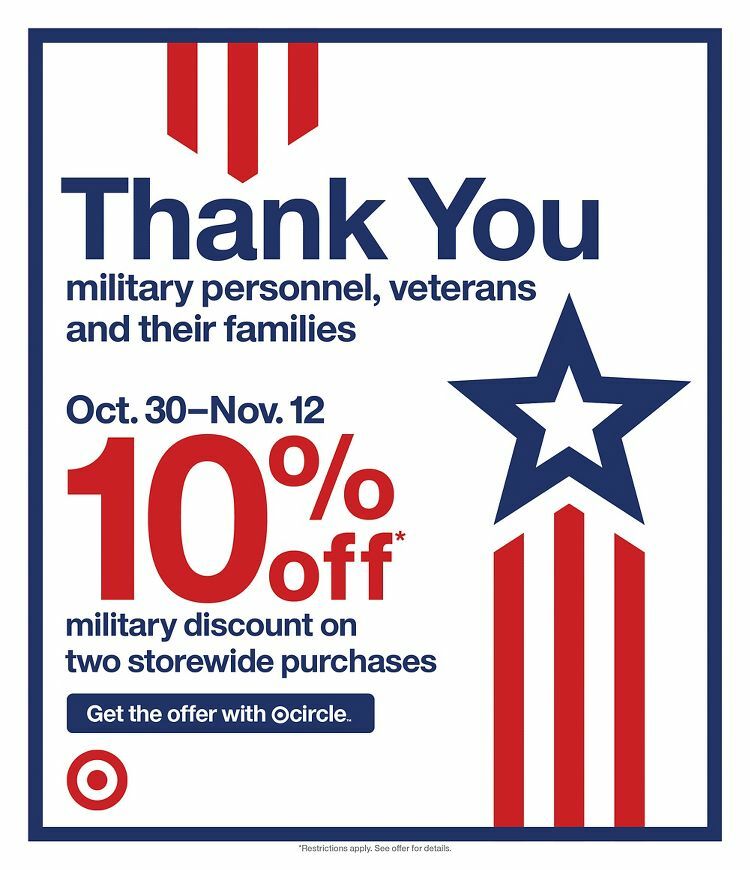 Target Weekly Ad from October 30