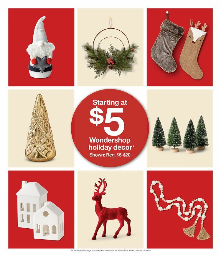 Target Weekly Ad from November 6