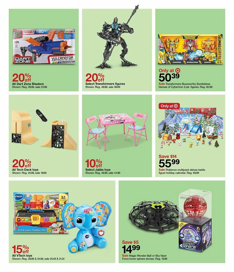 Target Weekly Ad from November 6