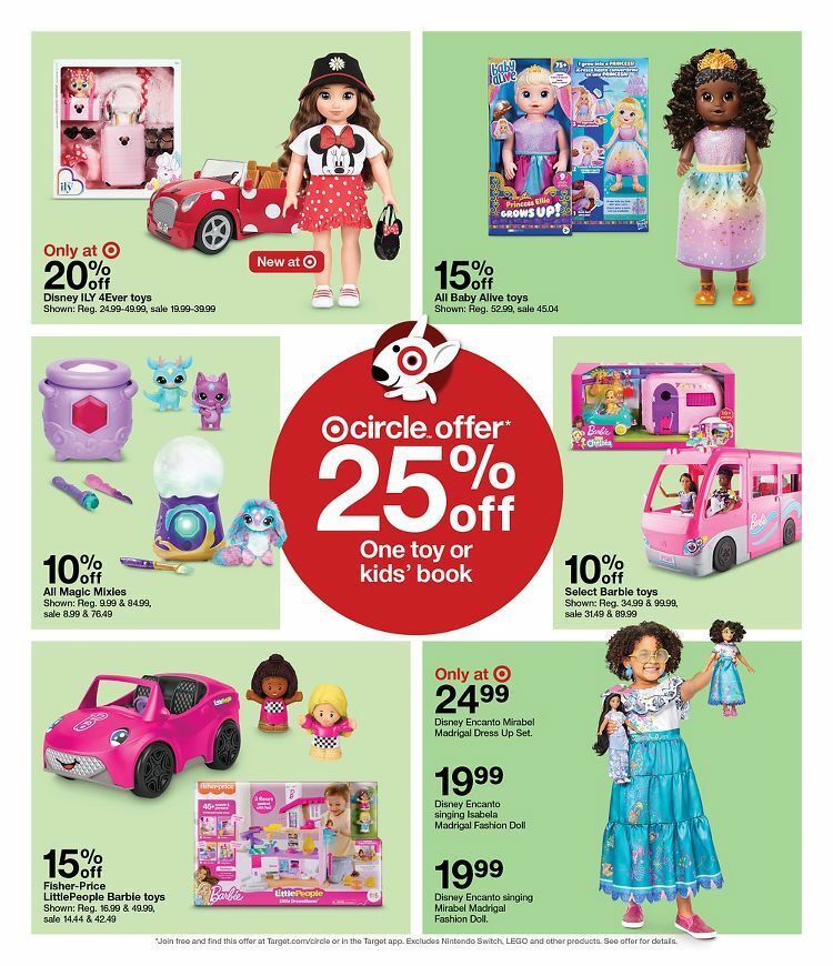 Target Weekly Ad from November 6