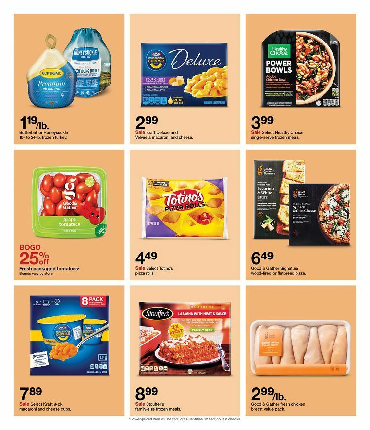 Target Weekly Ad from November 6