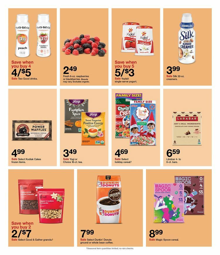 Target Weekly Ad from November 6