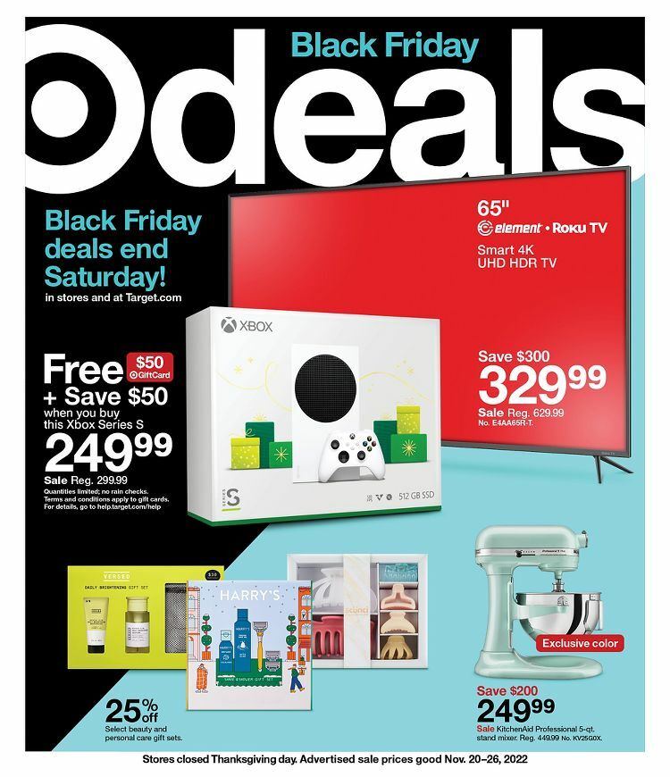 Target Weekly Ad from November 20