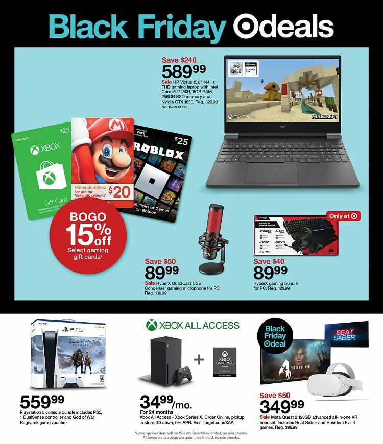 Target Weekly Ad from November 20
