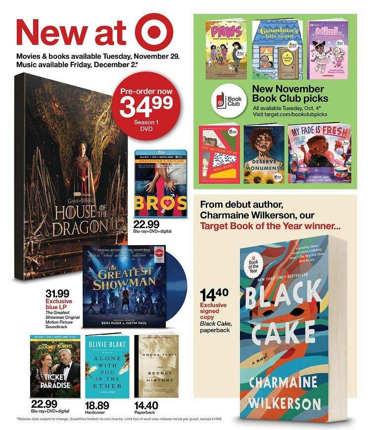 Target Weekly Ad from November 27