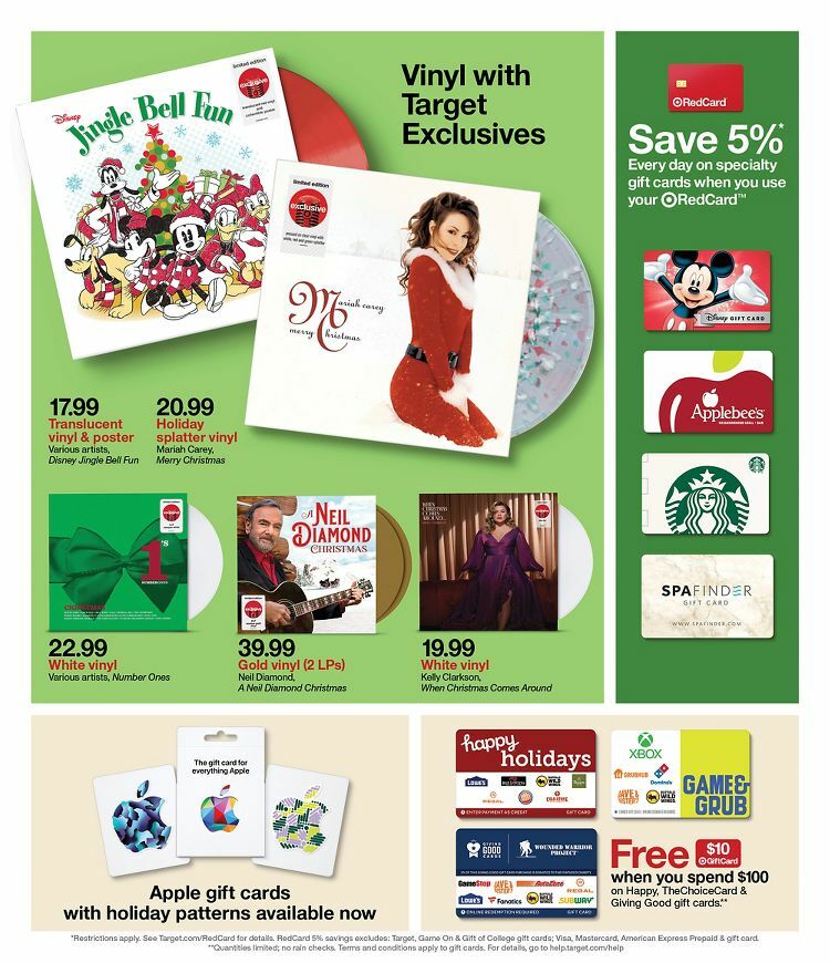Target Weekly Ad from December 4