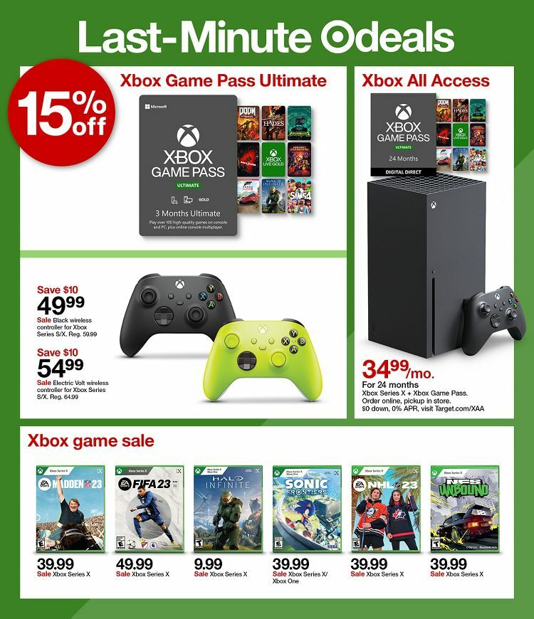 Target Weekly Ad from December 18