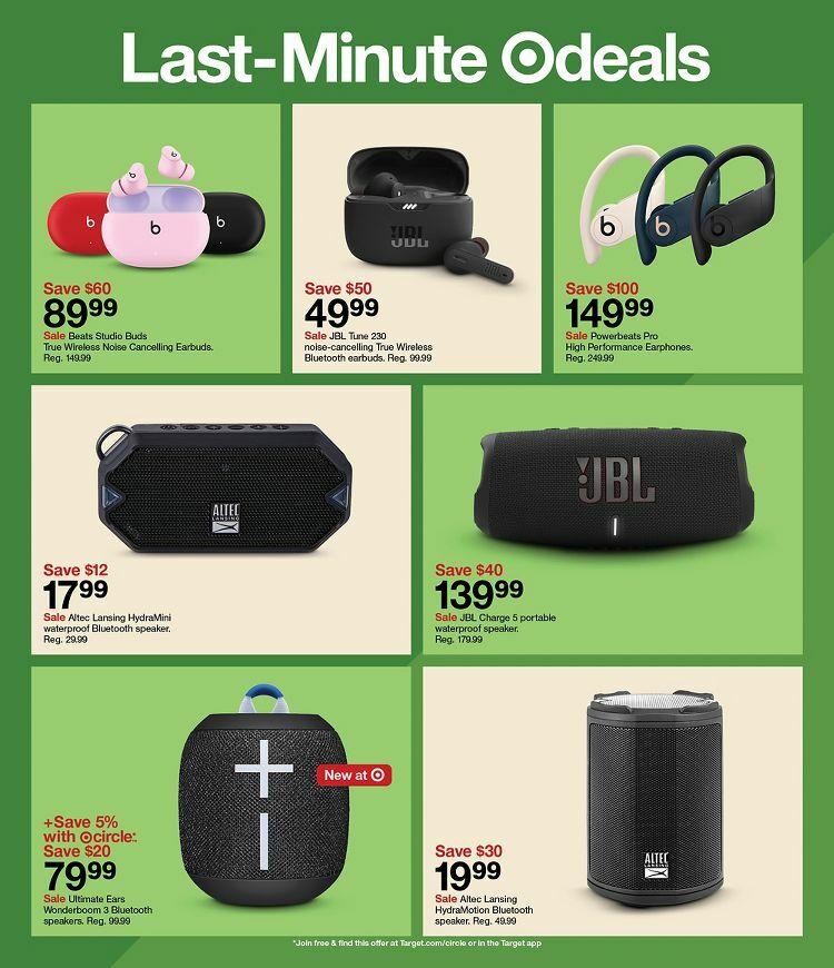 Target Weekly Ad from December 18