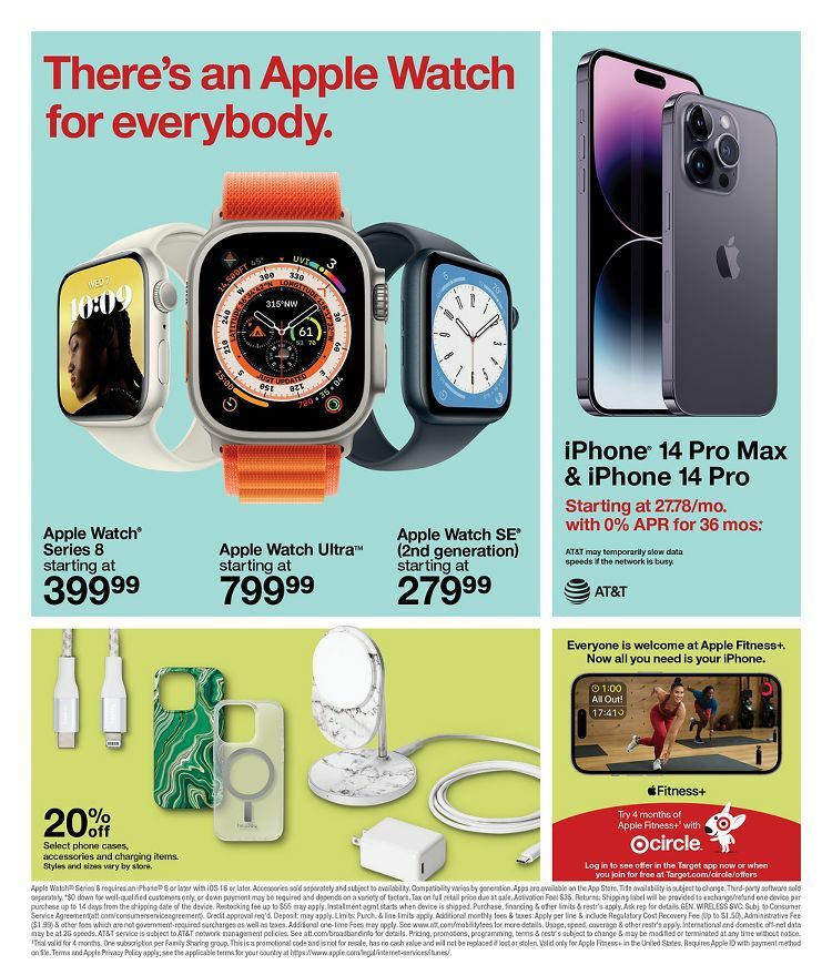 Target Weekly Ad from January 1