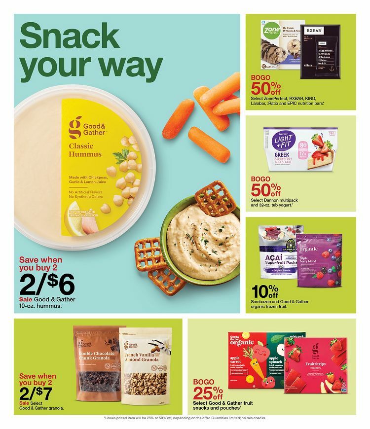 Target Weekly Ad from January 1