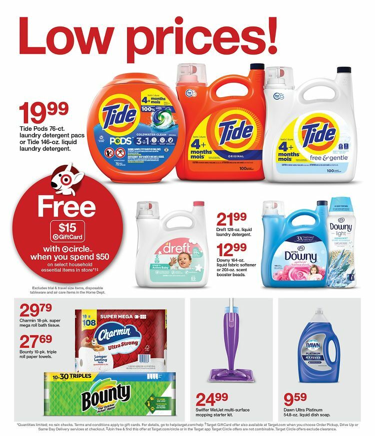Target Weekly Ad from January 1