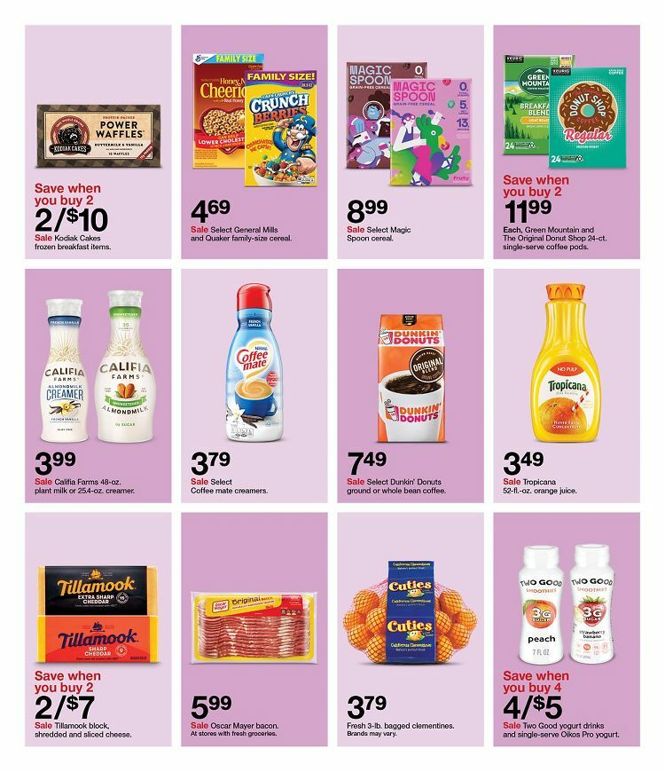 Target Weekly Ad from January 1