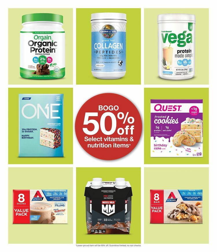 Target Weekly Ad from January 1