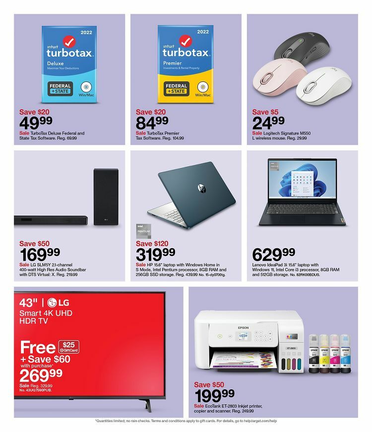 Target Weekly Ad from January 8