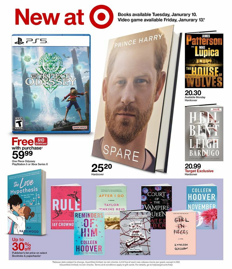 Target Weekly Ad from January 8