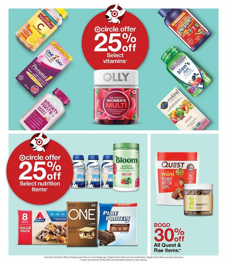 Target Weekly Ad from January 8