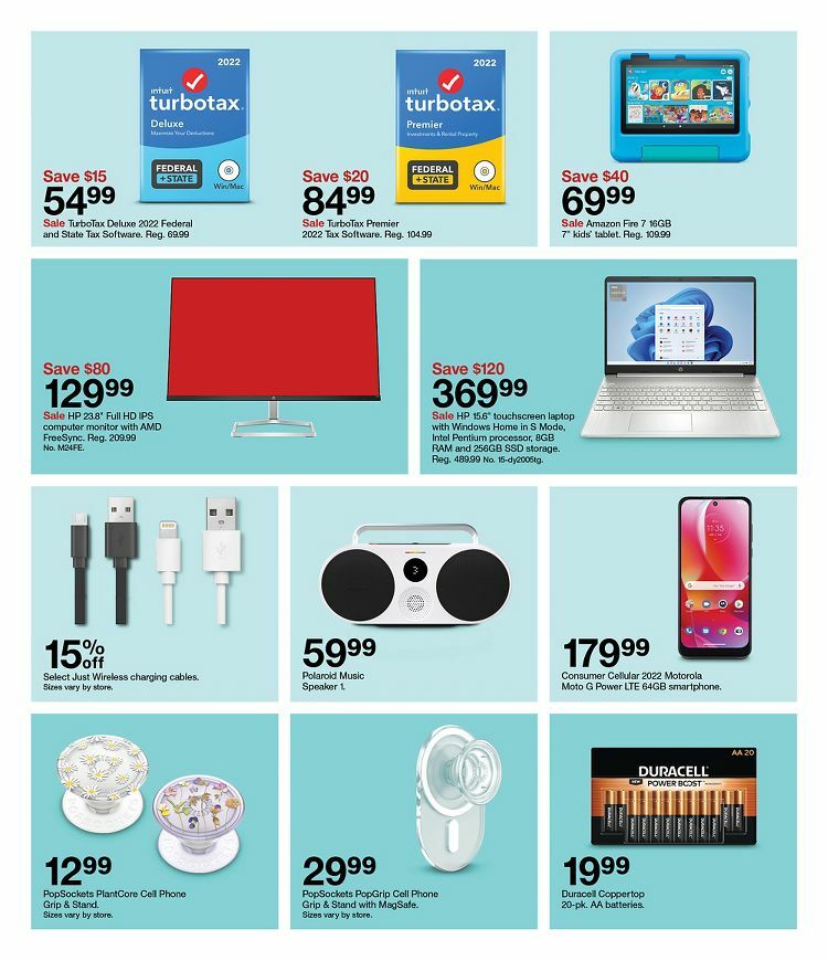 Target Weekly Ad from January 15