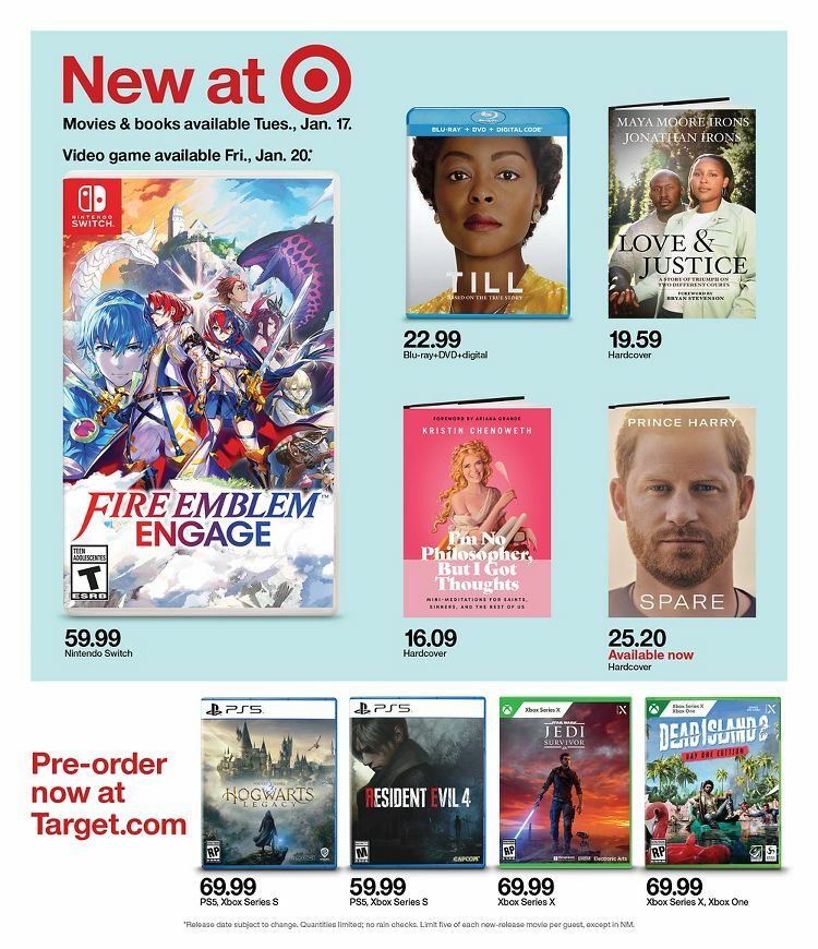 Target Weekly Ad from January 15