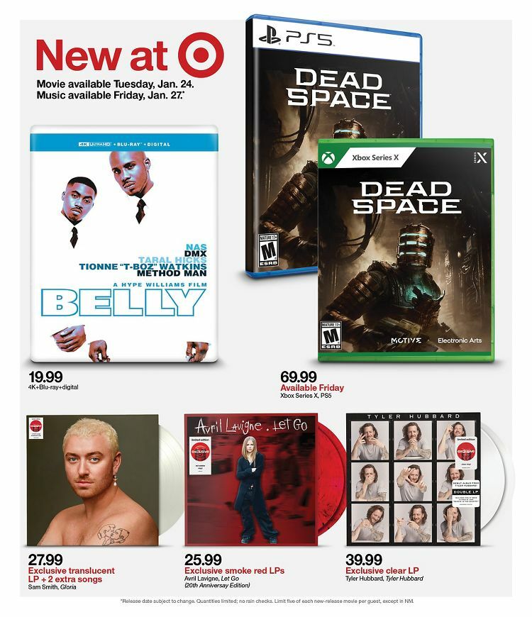 Target Weekly Ad from January 22