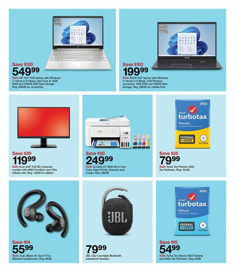 Target Weekly Ad from January 22
