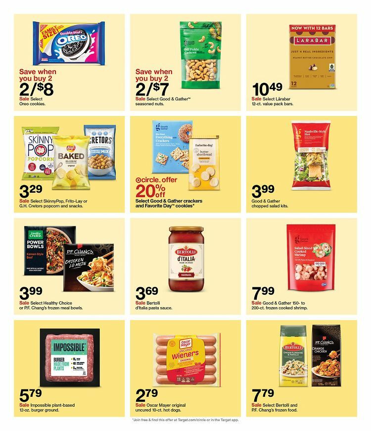 Target Weekly Ad from January 22