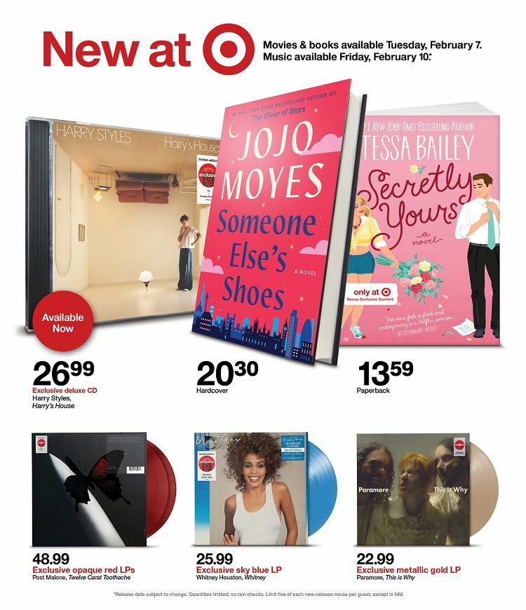 Target Weekly Ad from February 5