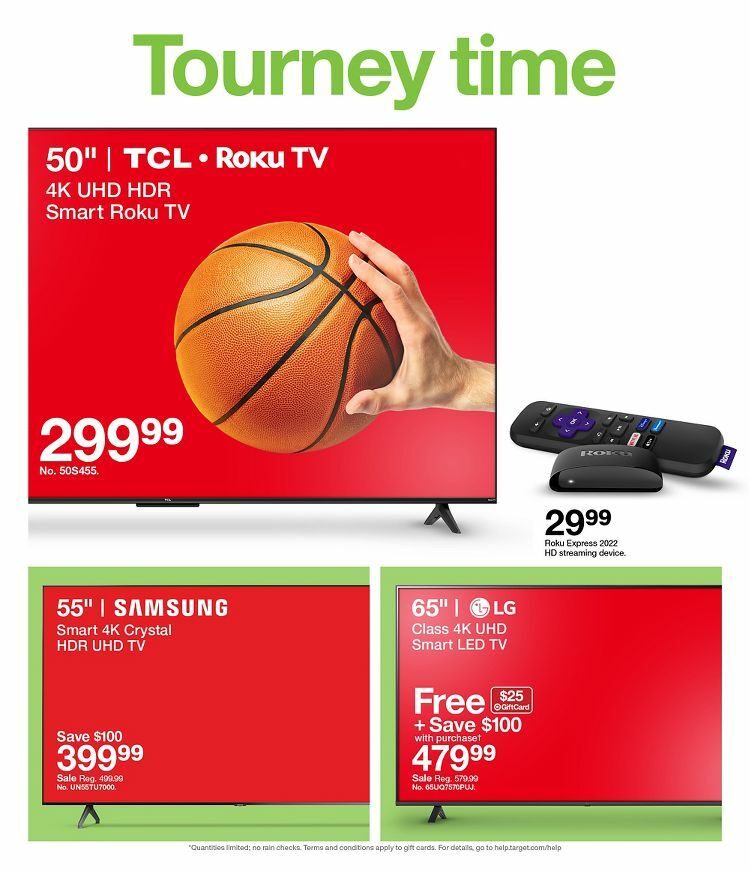 Target Weekly Ad from March 5