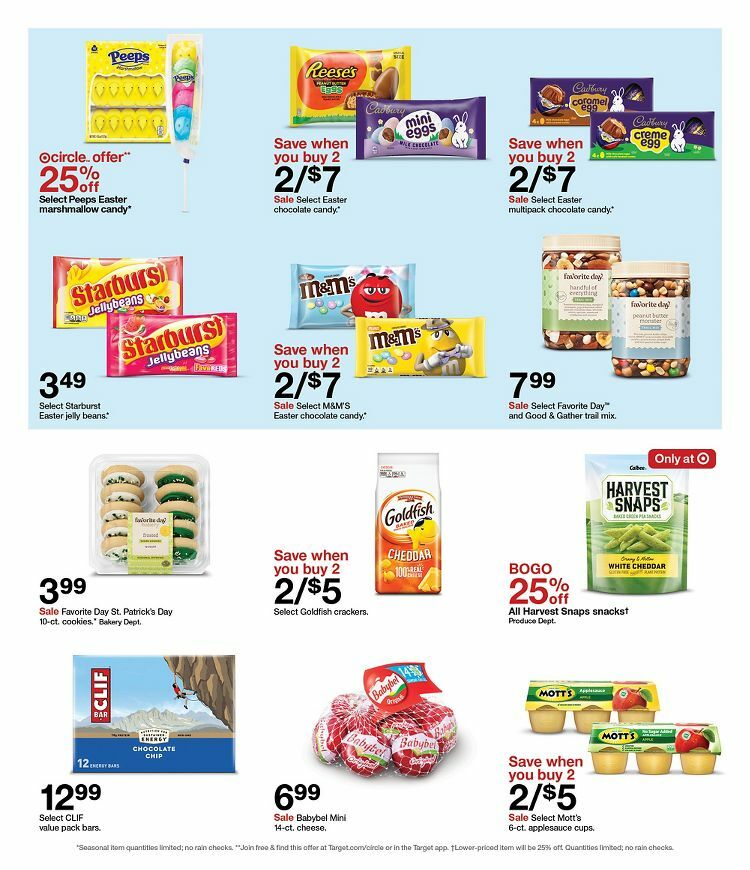 Target Weekly Ad from March 5