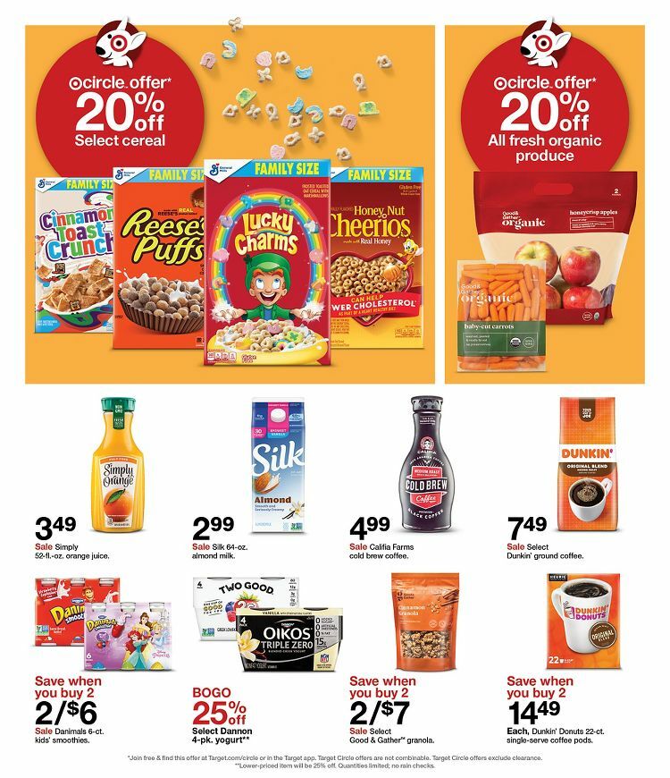 Target Weekly Ad from March 5