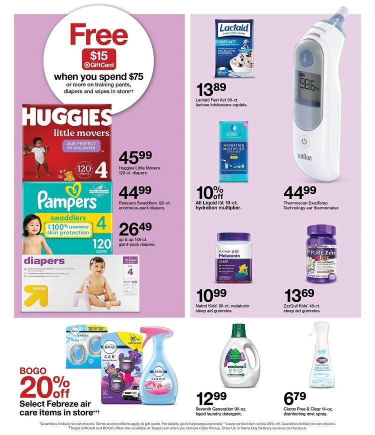 Target Weekly Ad from March 12