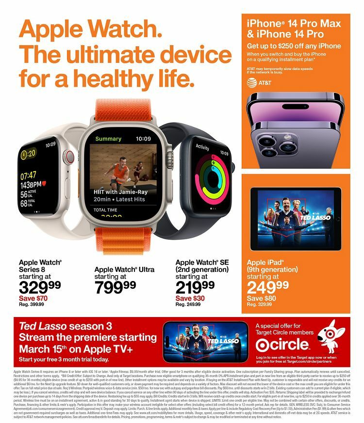 Target Weekly Ad from March 12