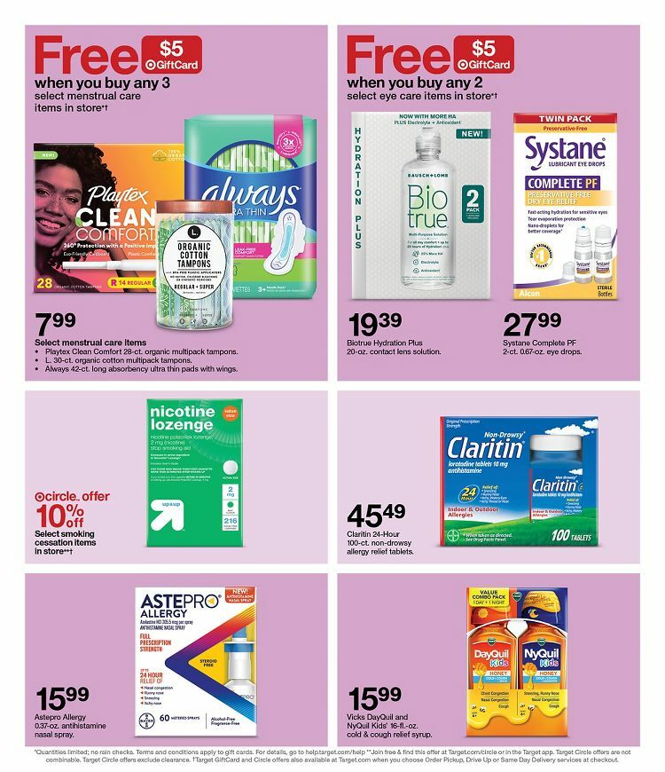 Target Weekly Ad from March 19