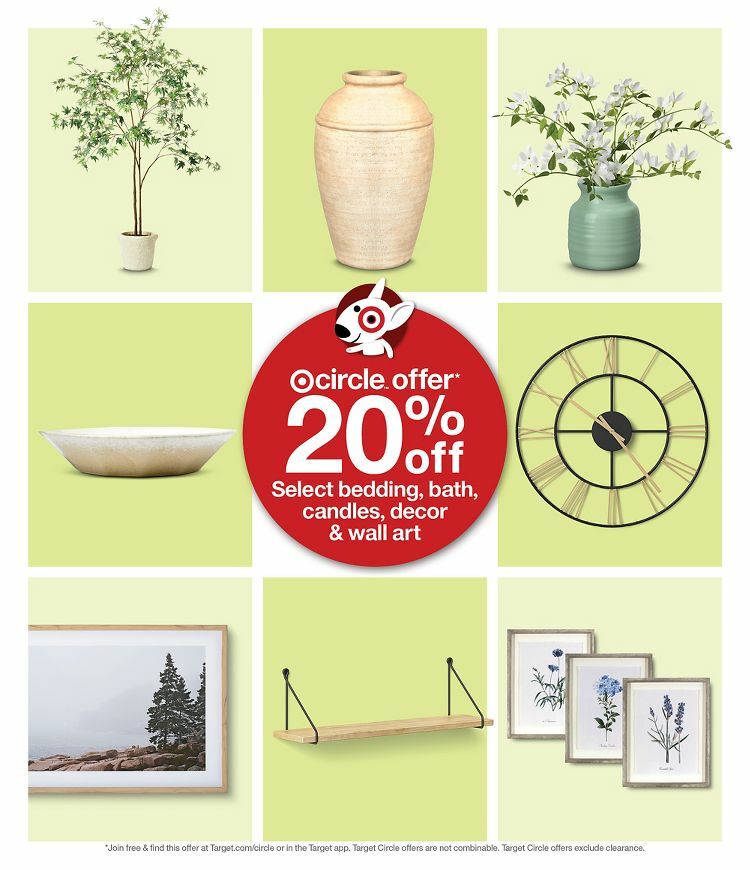 Target Weekly Ad from March 19