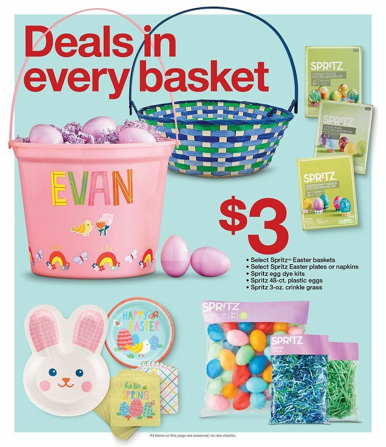 Target Weekly Ad from March 26