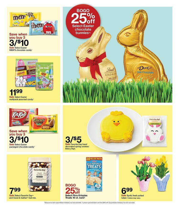 Target Weekly Ad from March 26