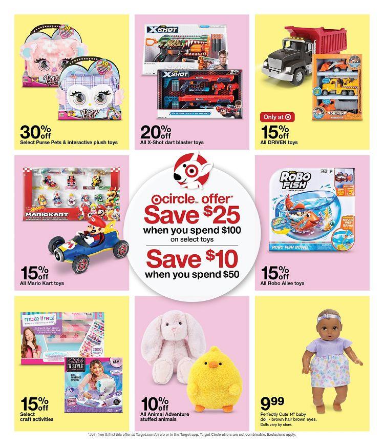 Target Weekly Ad from April 2