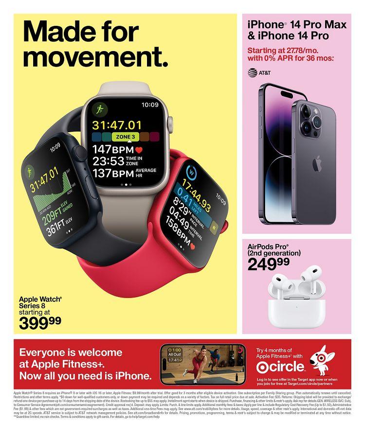Target Weekly Ad from April 2