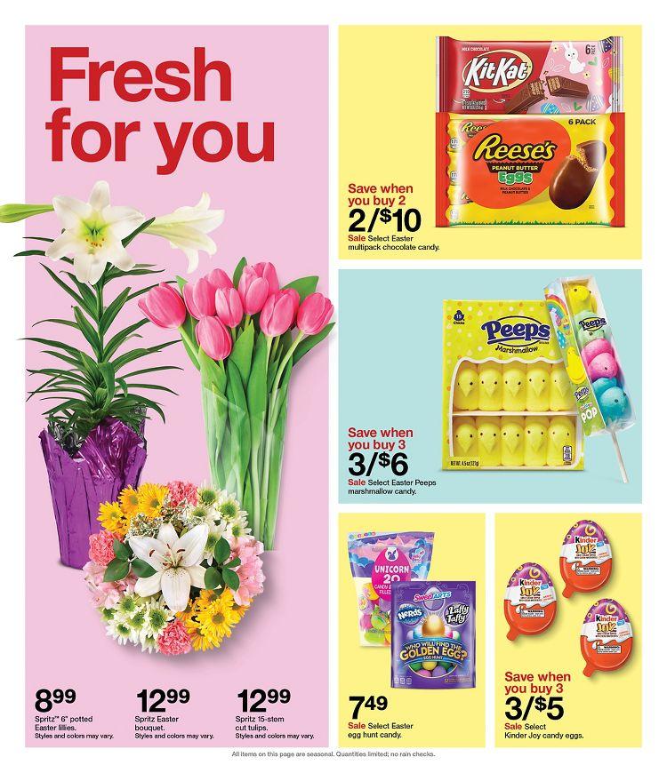 Target Weekly Ad from April 2