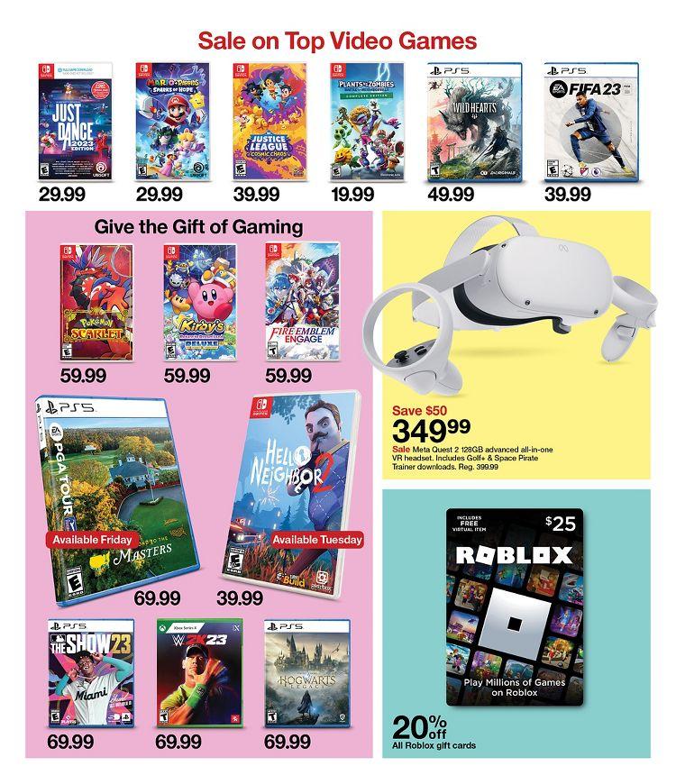Target Weekly Ad from April 2