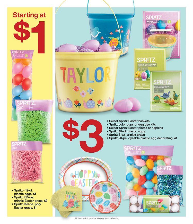 Target Weekly Ad from April 2