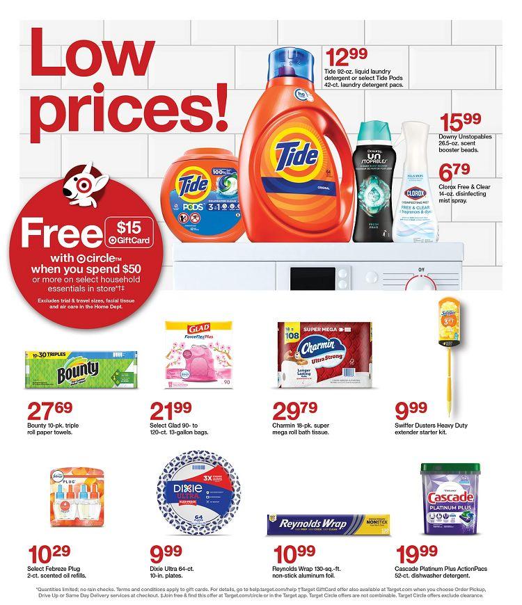 Target Weekly Ad from April 2