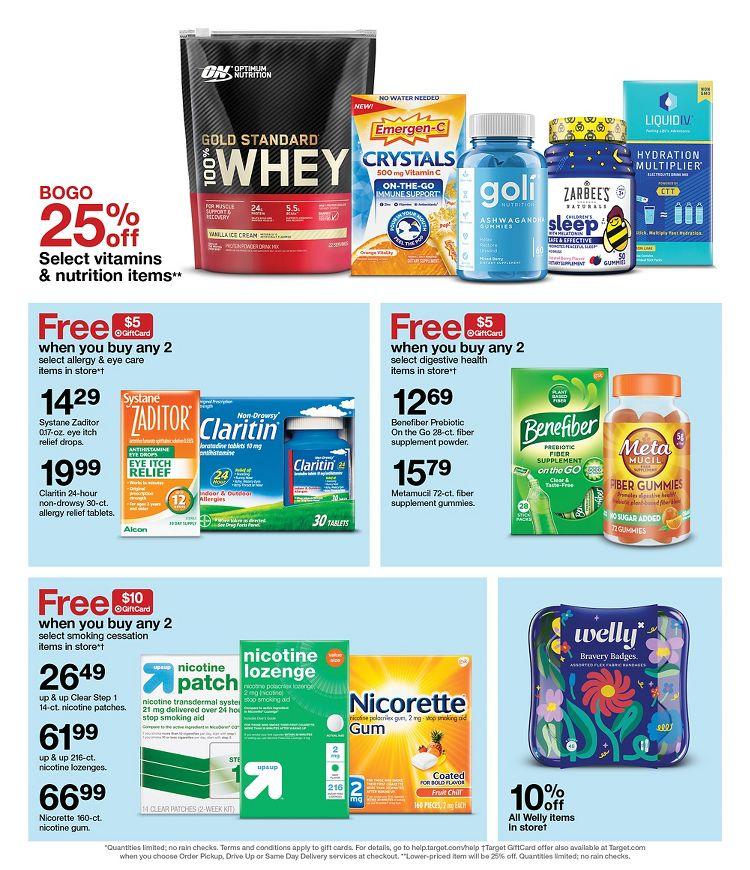 Target Weekly Ad from April 2