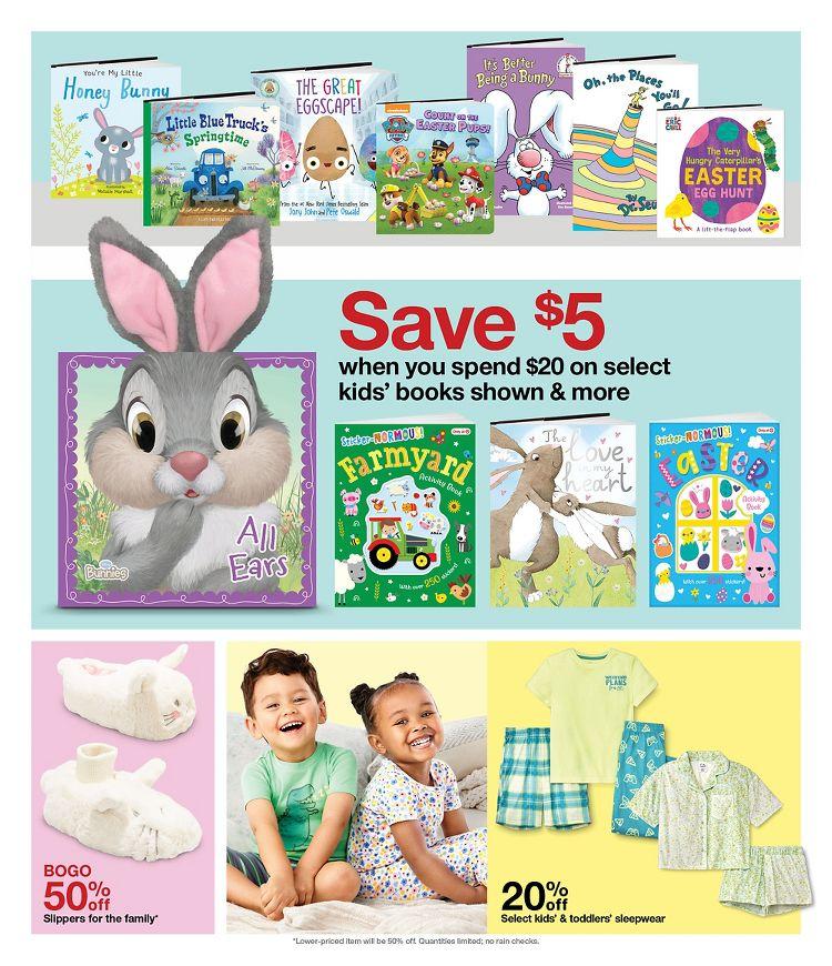 Target Weekly Ad from April 2