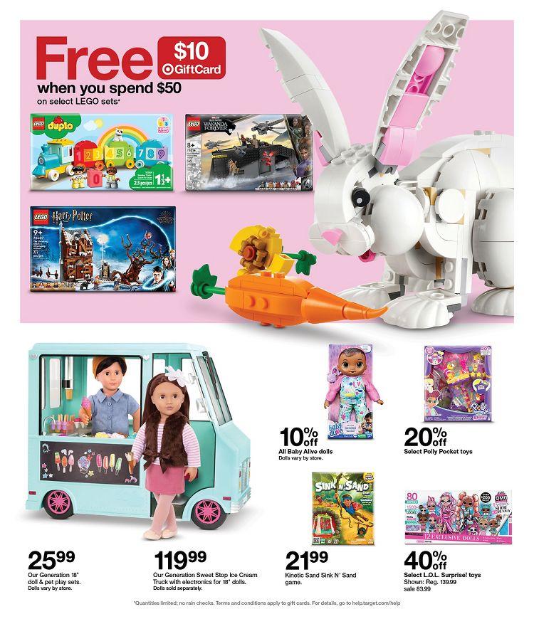 Target Weekly Ad from April 2